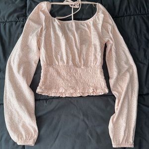 Long sleeve blouse